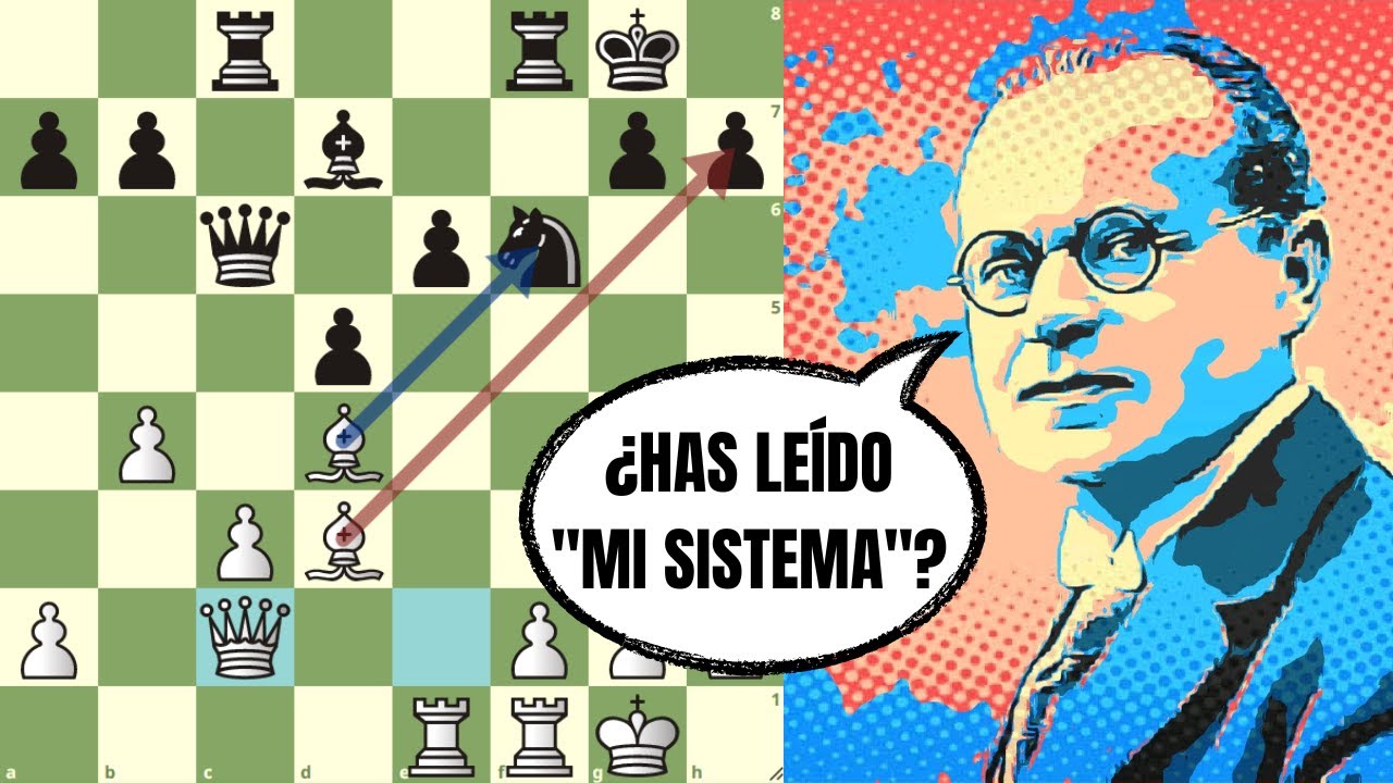 EL GENIO DE LA ESTRATEGIA EN AJEDREZ 👌: Nimzowich vs Salwe (Karlsbad, 1911)