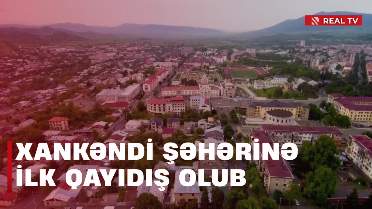 Xankəndi şəhərinə ilk qayıdış olub