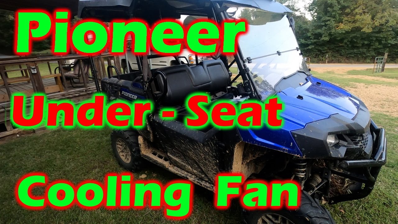 Pioneer Under Seat Cooling Fan & Thermostat.   Cool your booty !