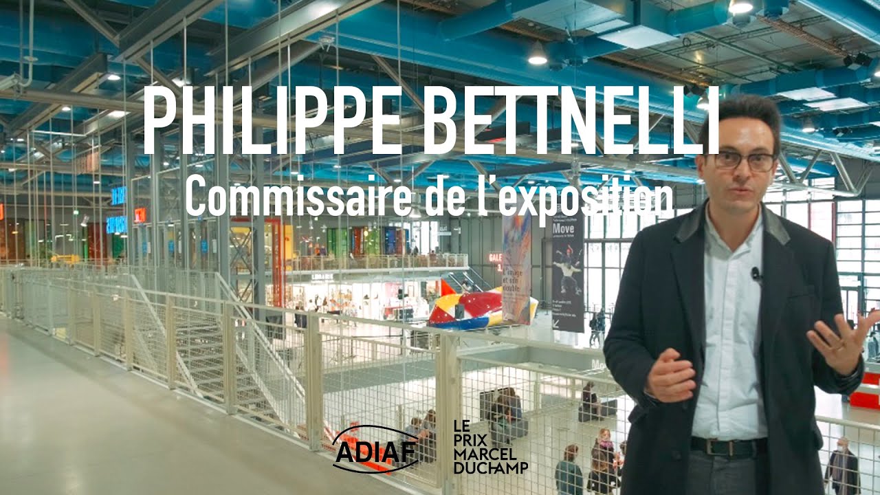 Philippe Bettinelli commissaire de l'exposition du Prix Marcel Duchamp 2021 au Centre Pompidou