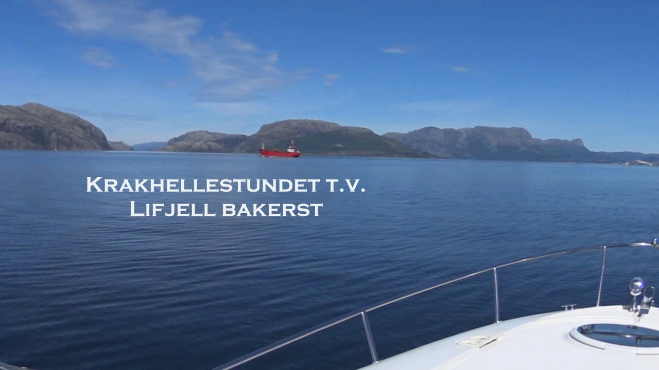 Fra Bergen til Sogn og Fjordane med båt