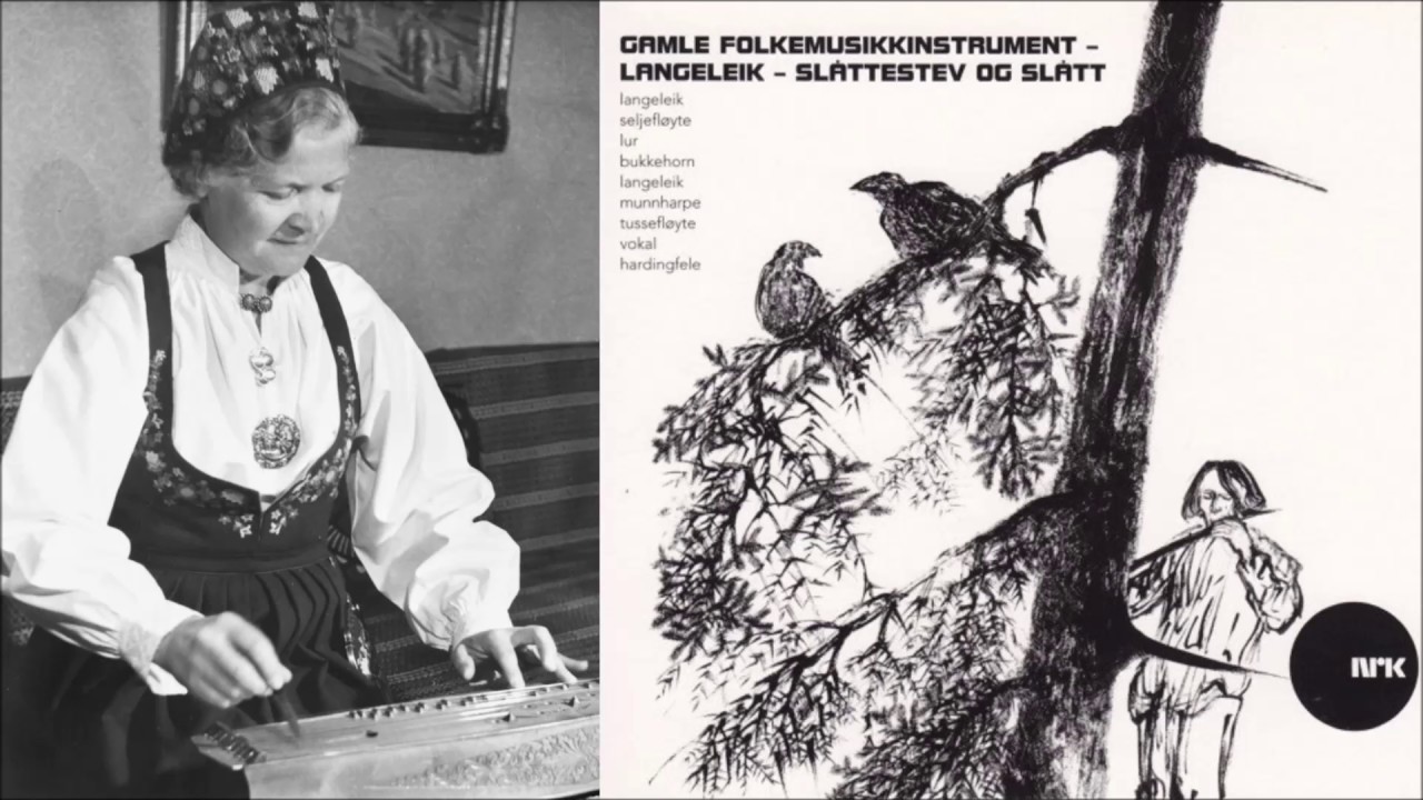 Five Langeleik solos by Barbro Myhre (1953, 1963)