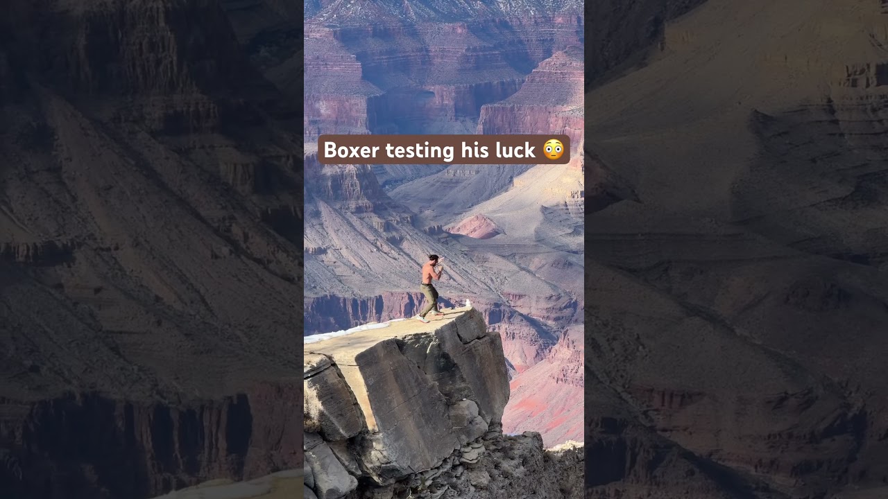 &ldquo;Influencer&rdquo; Boxer falls off cliff?!