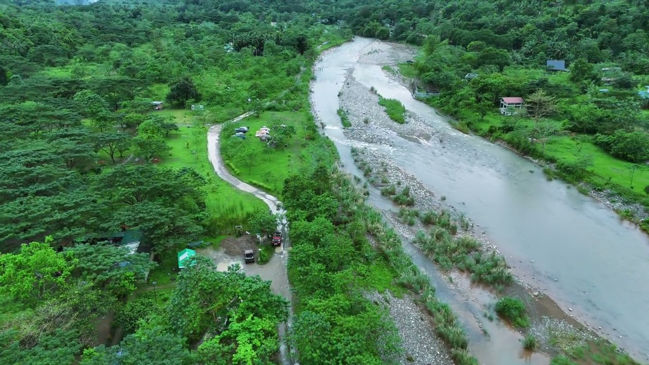 Camp Hiatus aerial view