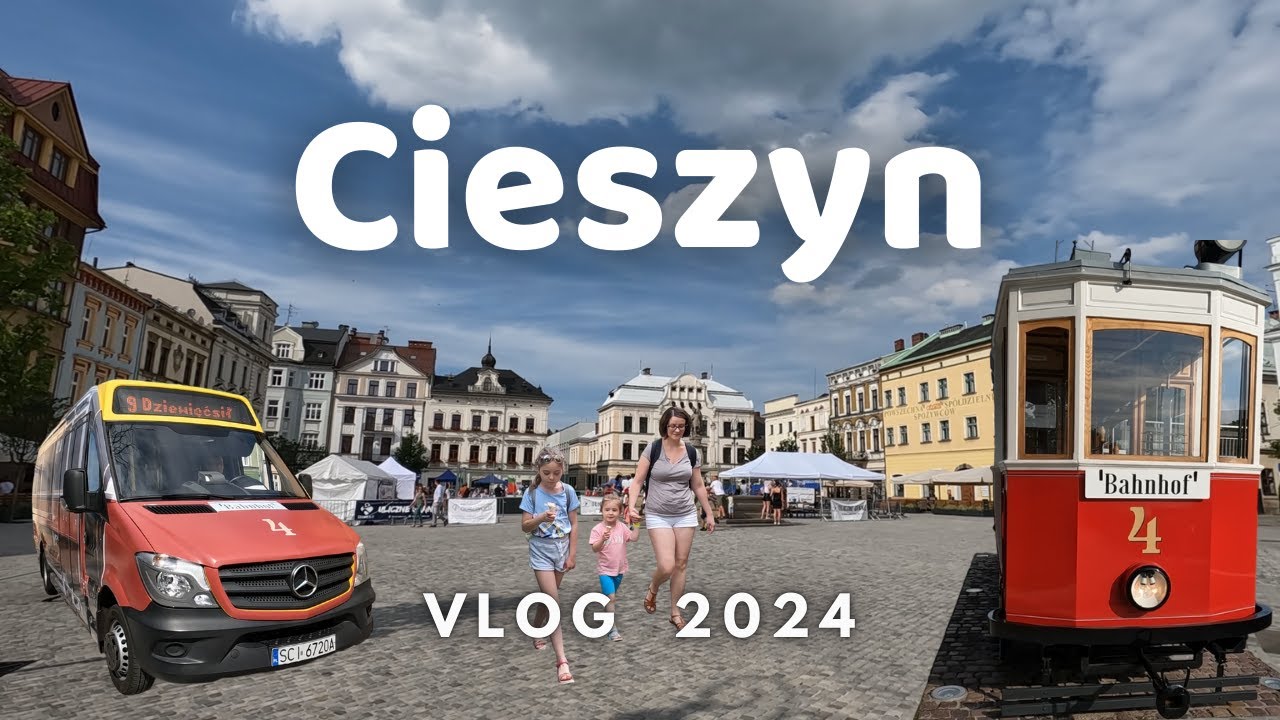 TRAMWAJOBUSEM PRZEZ CIESZYN | WARSZTATY HERBACIANE | DZIEWIĘĆ SIŁ | VLOG 2024 | NA GRANICY 🇵🇱 🇨🇿
