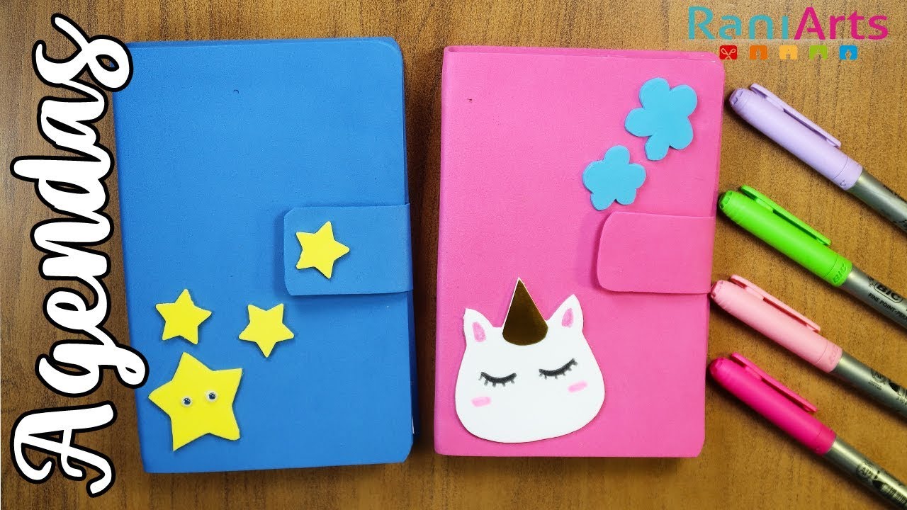 HAZ UNA AGENDA SUPER CUTE PARA ORGANIZARTE!! - DIY - FÁCIL
