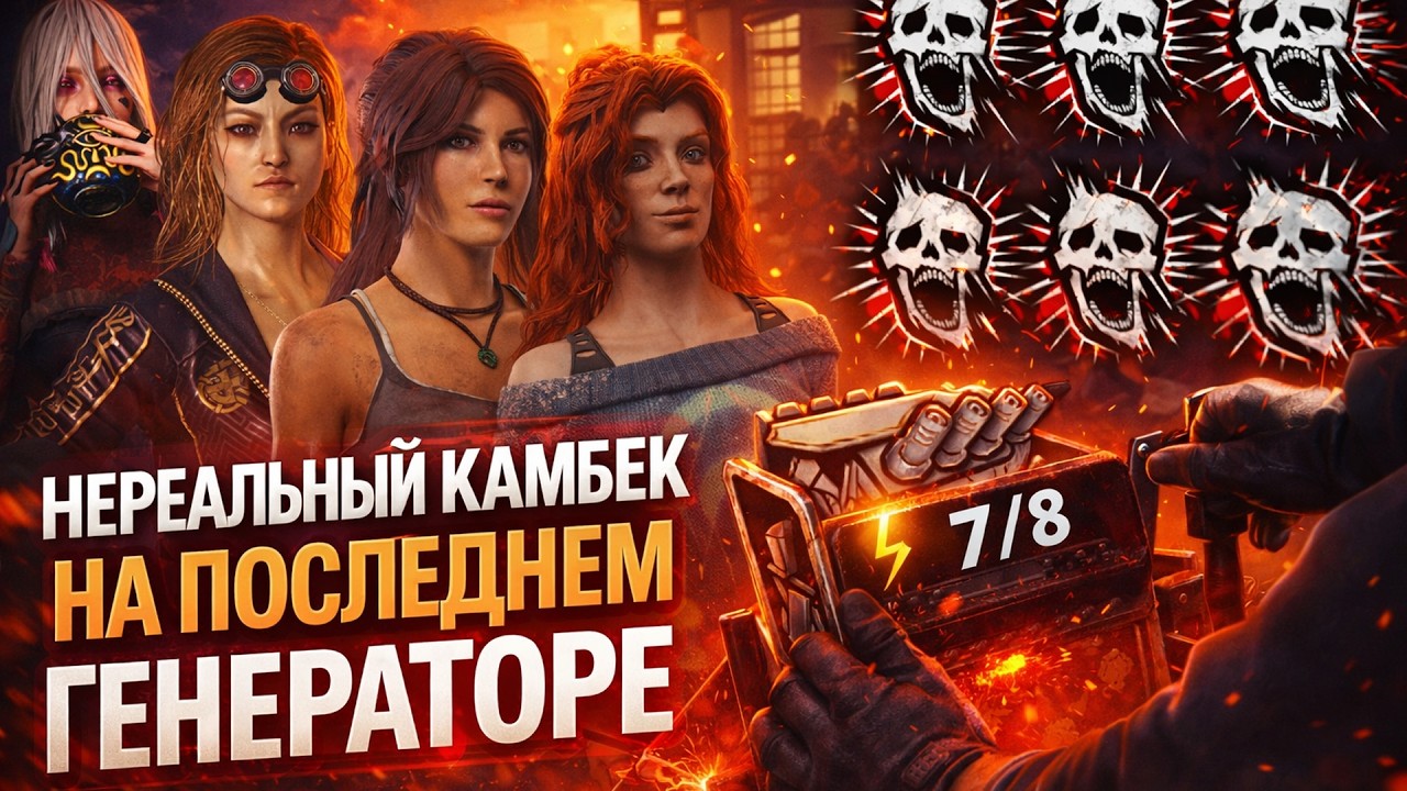 Последний ген решает всё! 🤯 Нереальный камбек в ДБД 🔥