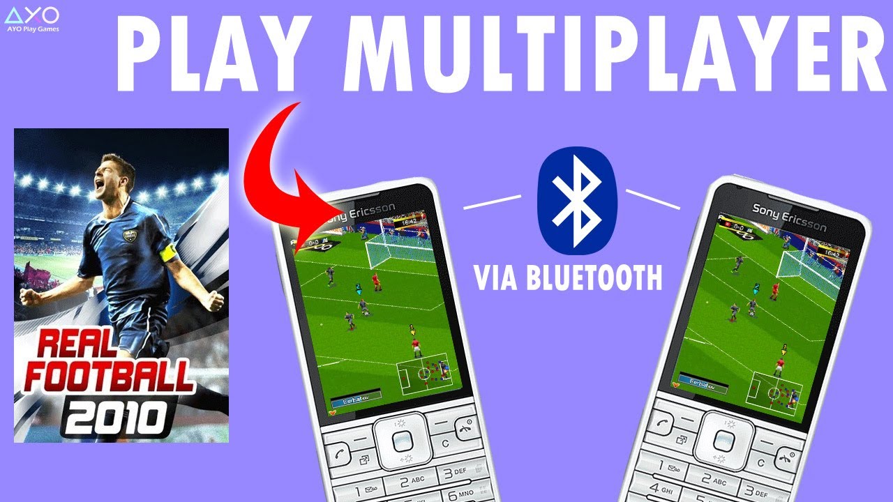 Main Multiplayer Real Football 2010 via Bluetooth | Java Game