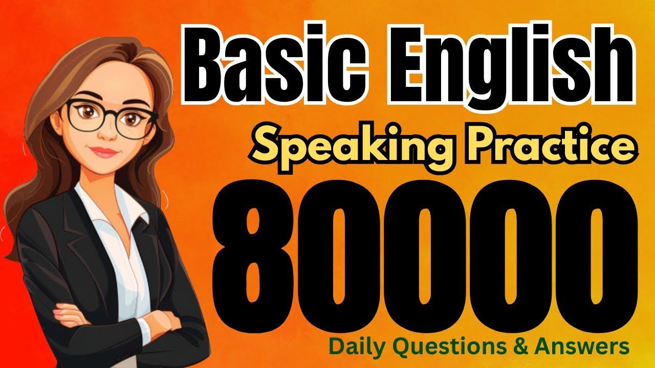 Slow English Listening practice “80000”sentences for beginners 