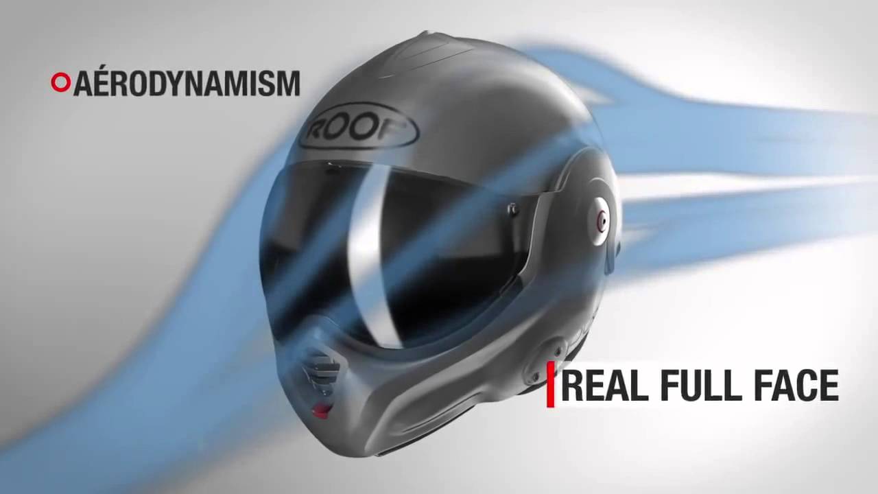Roof Desmo Flip Up Front Motorcycle Helmet - GhostBikes