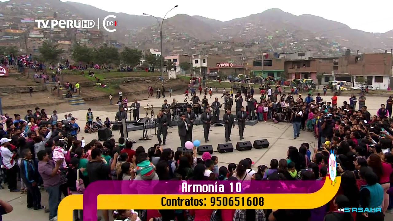 ARMONIA 10 DOMINGOS DE FIESTA TV PERU 19 JULIO 2015 (COMPLETO)