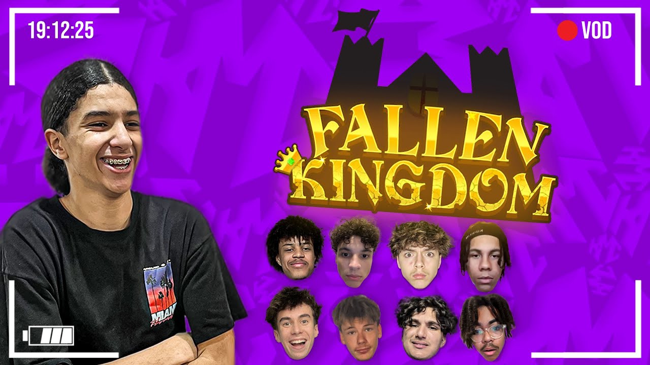 Fallen Kingdom Minecraft -  Rediffusion Komia du 19/12/25