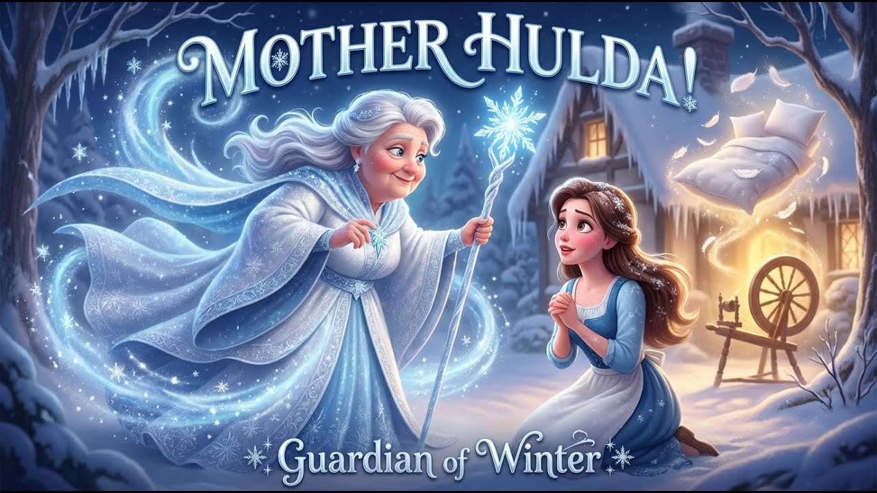 Mother Hulda  – Wonderful Animated Fairy Tale | Bed Time Story