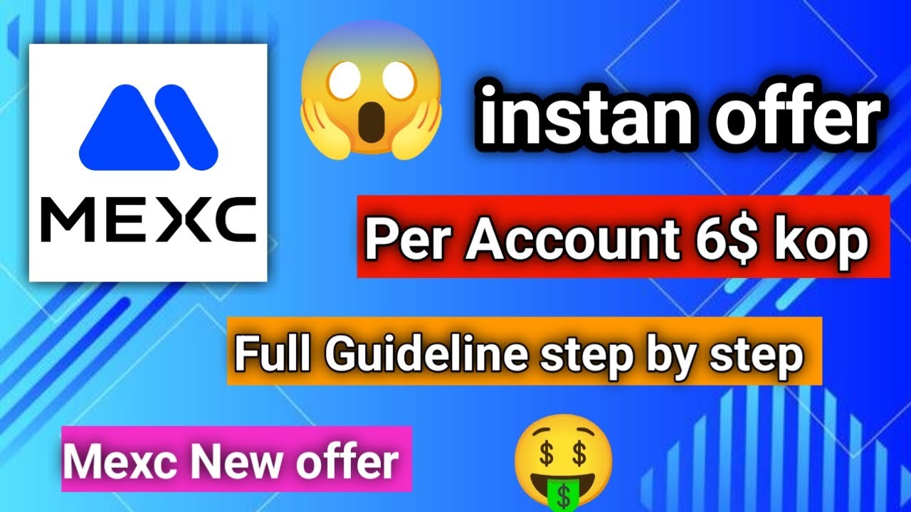 MEXC Instant $6 Offer 🤑 | MEXC New Offer 🤑 | Full Step-by-Step Guide 🤑🤑 | In Bangla
