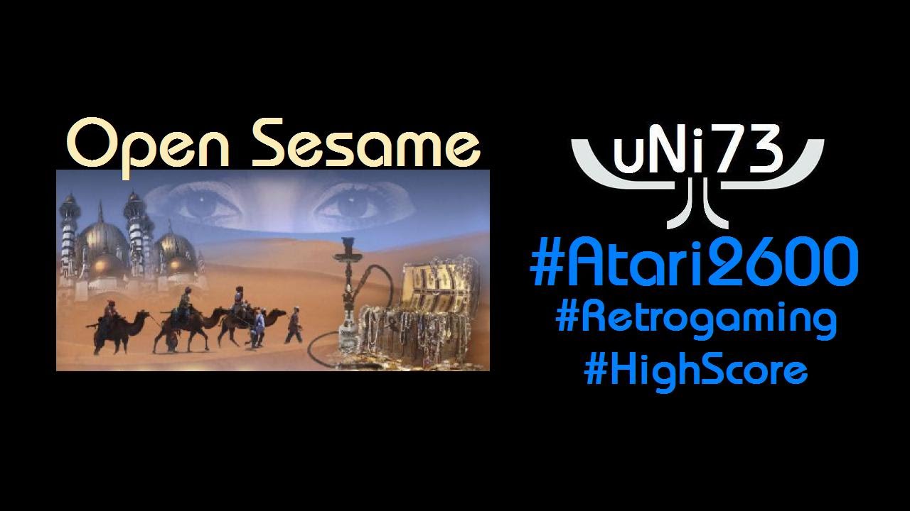 Open Sesame (1983, Goliath) - Atari 2600 - Score 28490
