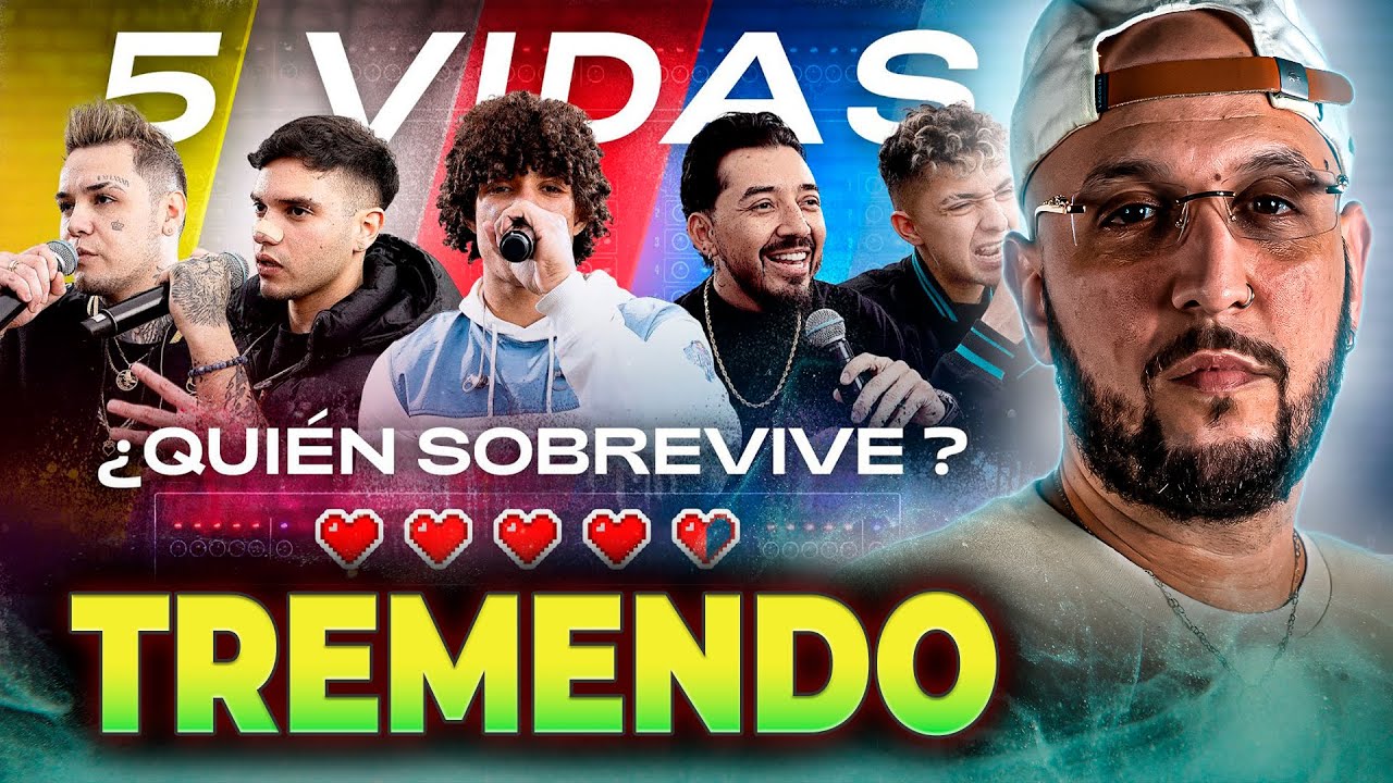 🏆 TREMENDA EDICIÓN 🏆 | PIEZAS REACCIONA A RED BULL 5 VIDAS  ❤️