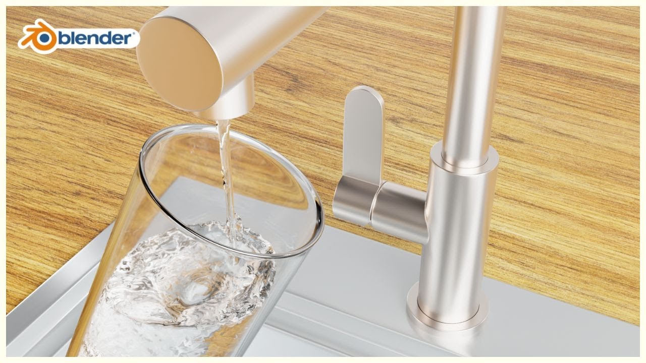 【Blender初心者】ゼロから始める流体シミュレーション入門！【物理演算:液体】