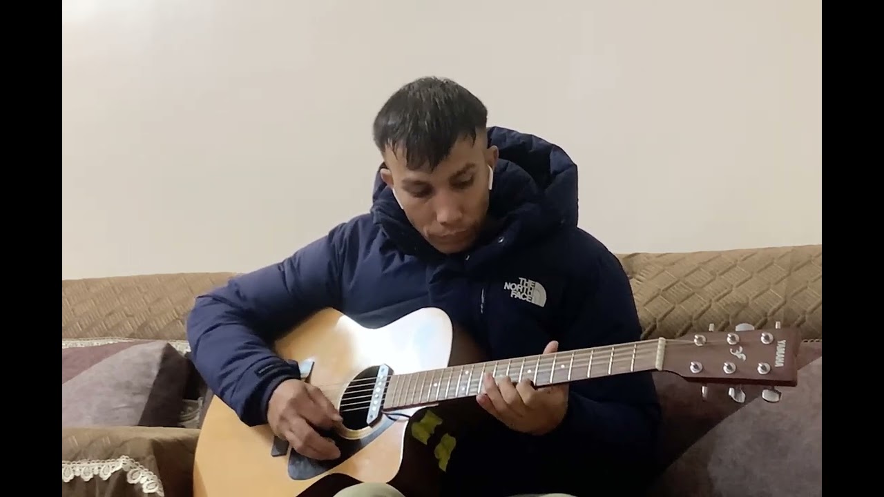 Manxeko maya&hellip;#instrumentalkaraoke #guitarcover #nepalisong 