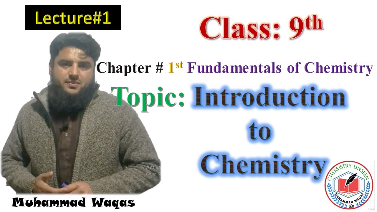 Introduction to Chemistry in Pashto ||9th Class Chemistry|| |Chemistry Unseen|