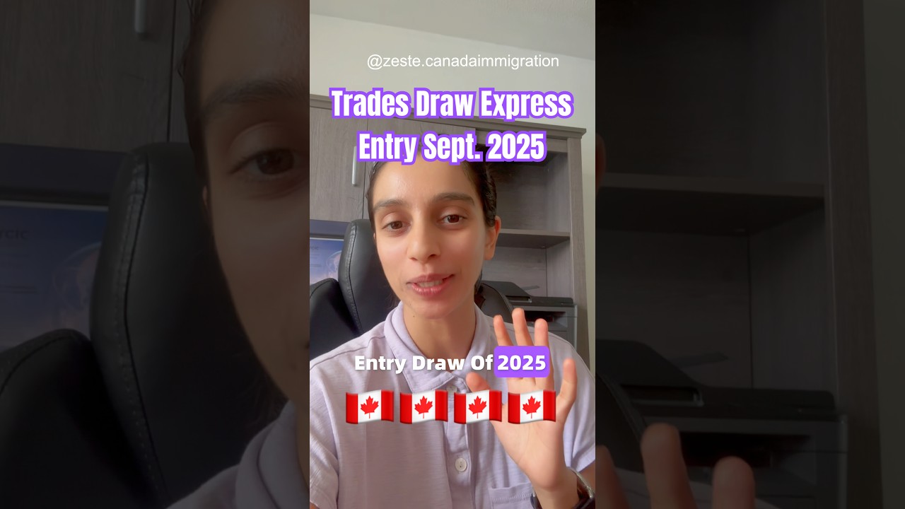 Canada PR 2025 Update | Skilled Trades Express Entry Draw Explained 🇨🇦