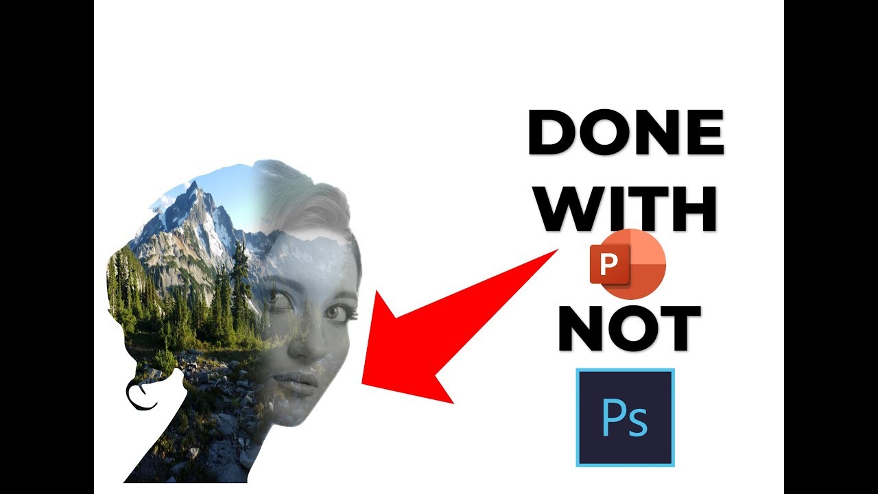 Best Double Exposure Tutorial for PowerPoint on the Internet