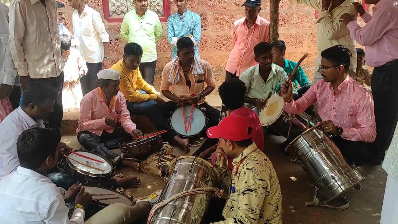 राजापुरातील गाजलेले ताशा वादक -  तुकाराम लिगम ( फुपेरे ) Kokan Dhol Tasha Vajap #rajapur #lagna