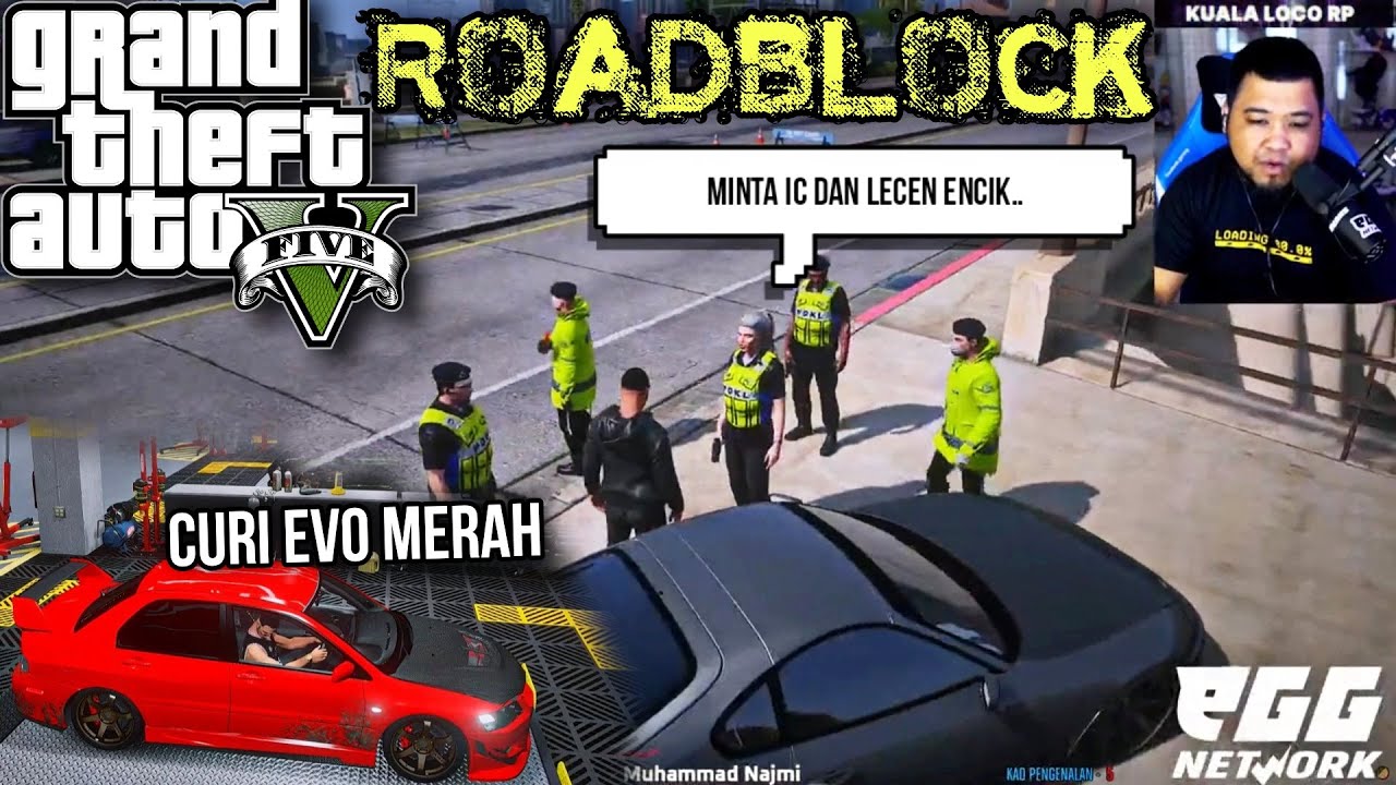 🔴 GTA V | Chiko Syarat Nak Kerja Kena Curi Kereta