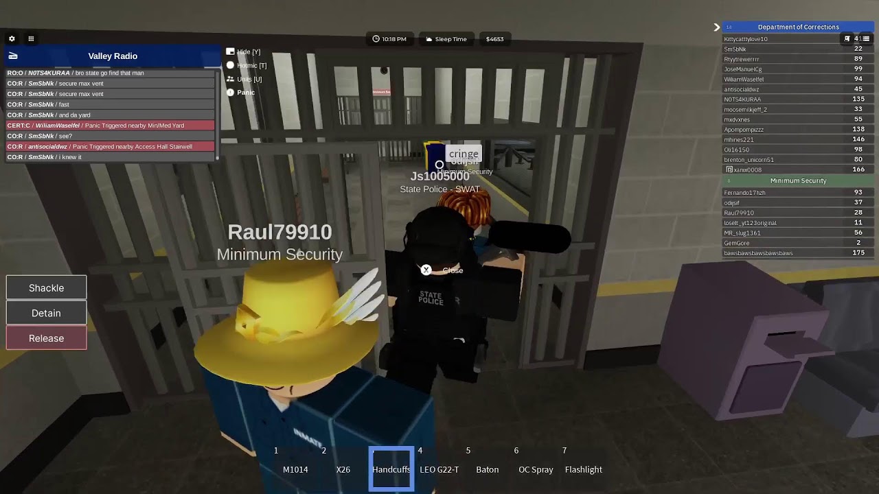 Valley Prison ep 9 patroling as state police SWAT