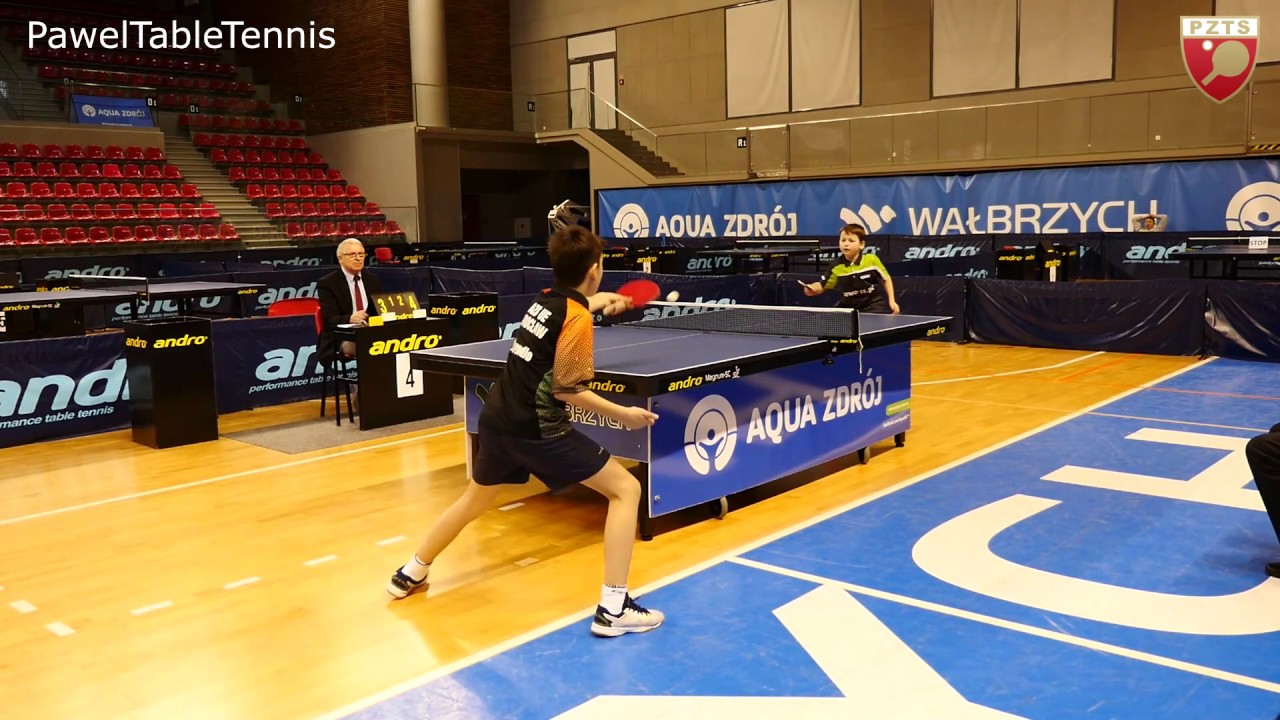 Franciszek Żygadło vs Mateusz Sakowicz - Tenis stołowy