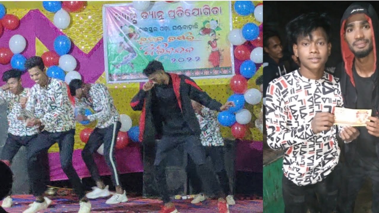 #sambalpuri song dil ra password stage programme bablu group