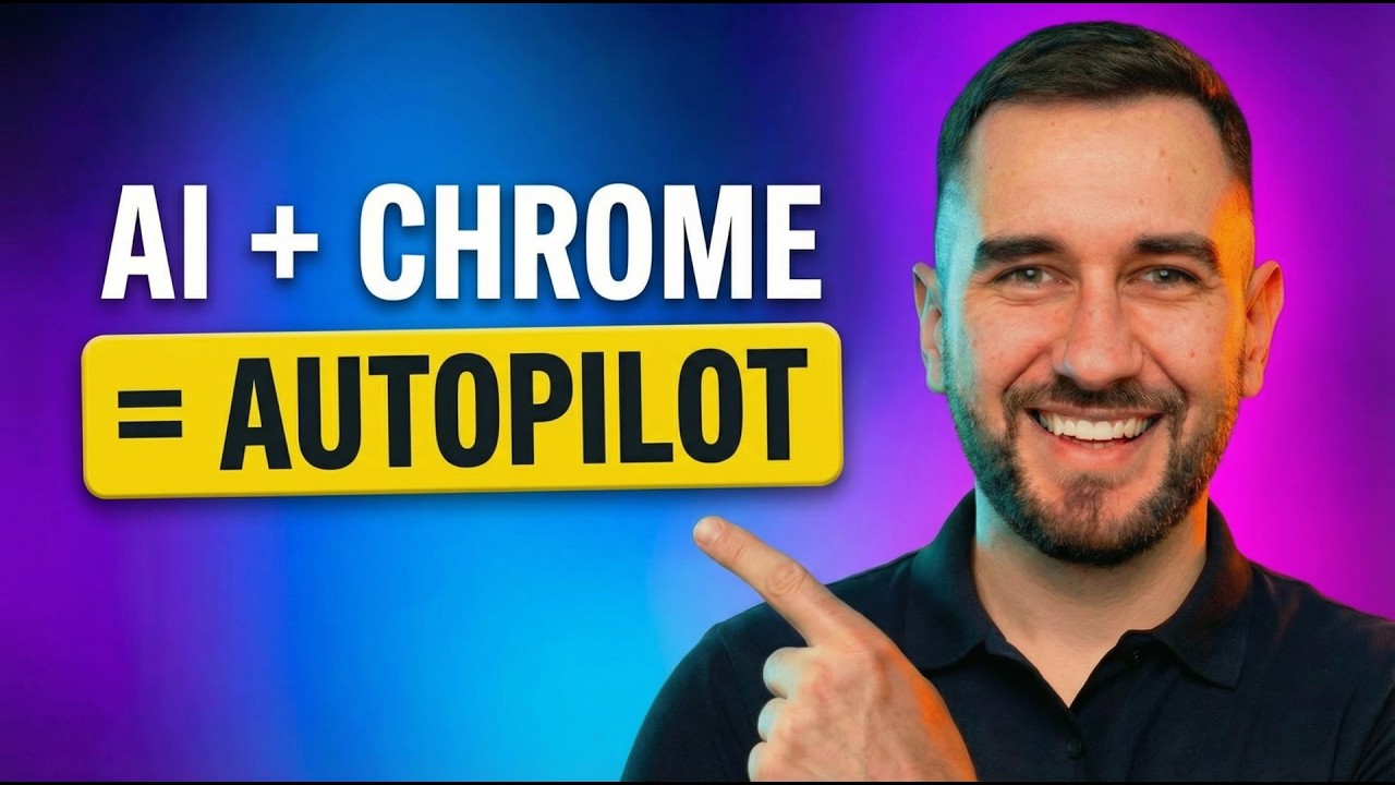 AI Przejmuje Moją Przeglądarkę Nie Dotykam Komputera - Claude Code + Claude in Chrome