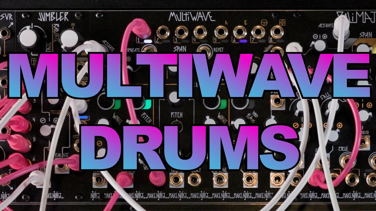 MultiWAVE DRUMS | Создавай шум