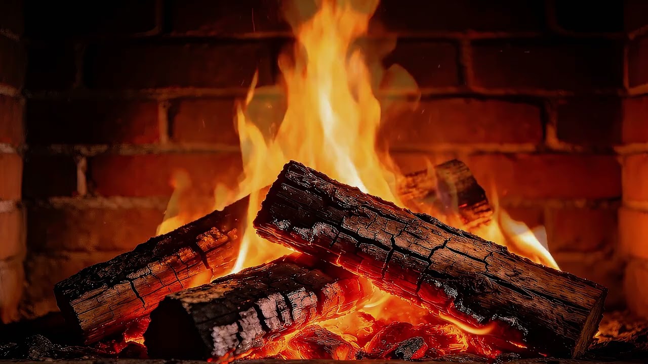 Cozy Fireplace Ambiance | Relax & Unwind for Instant Stress Relief