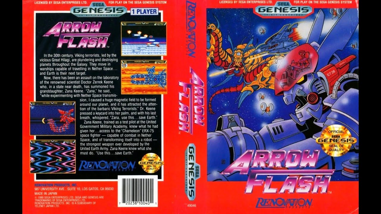 Arrow Flash [Genesis] Full Game