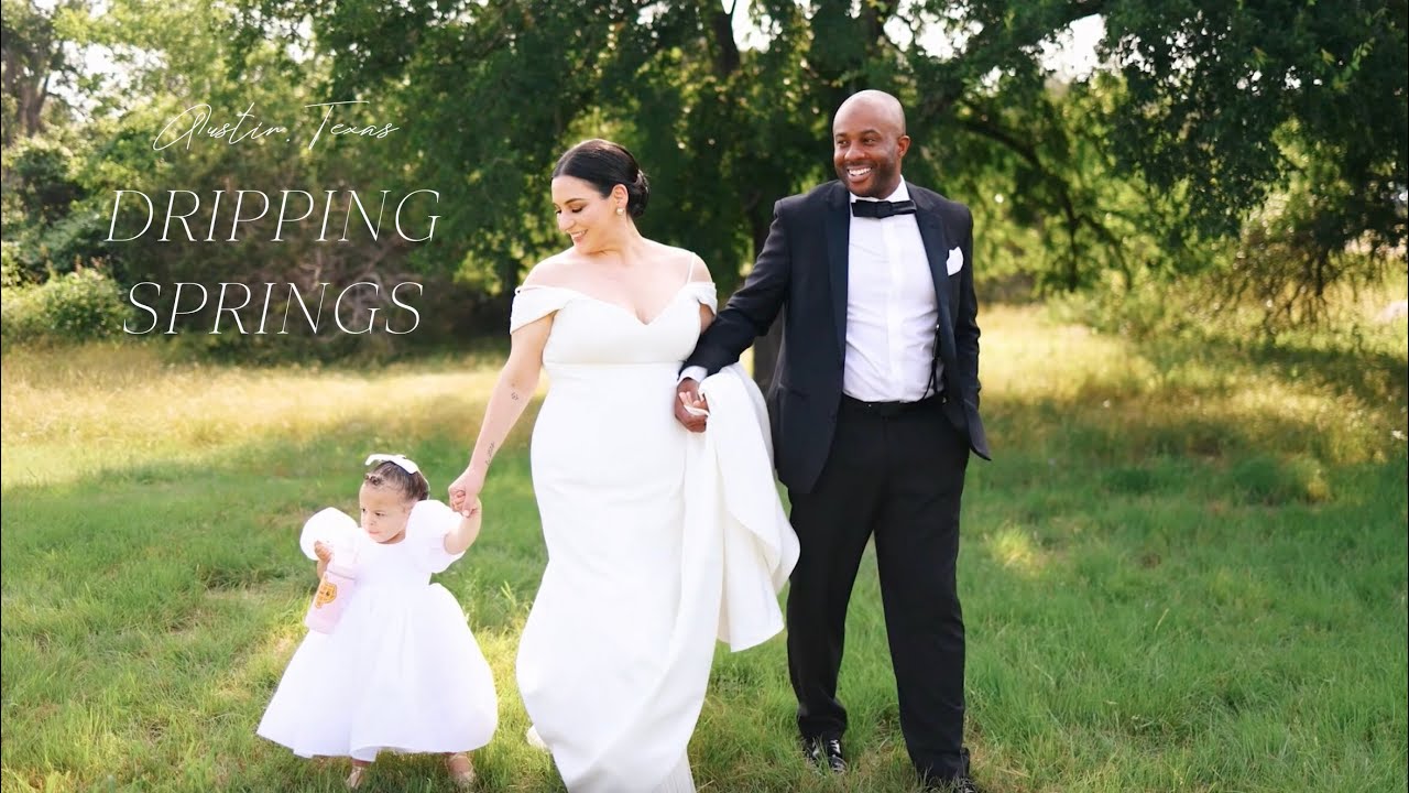 Elegant and Timeless Wedding Film: Tatiana and Champ in Dripping Springs, Austin, Texas
