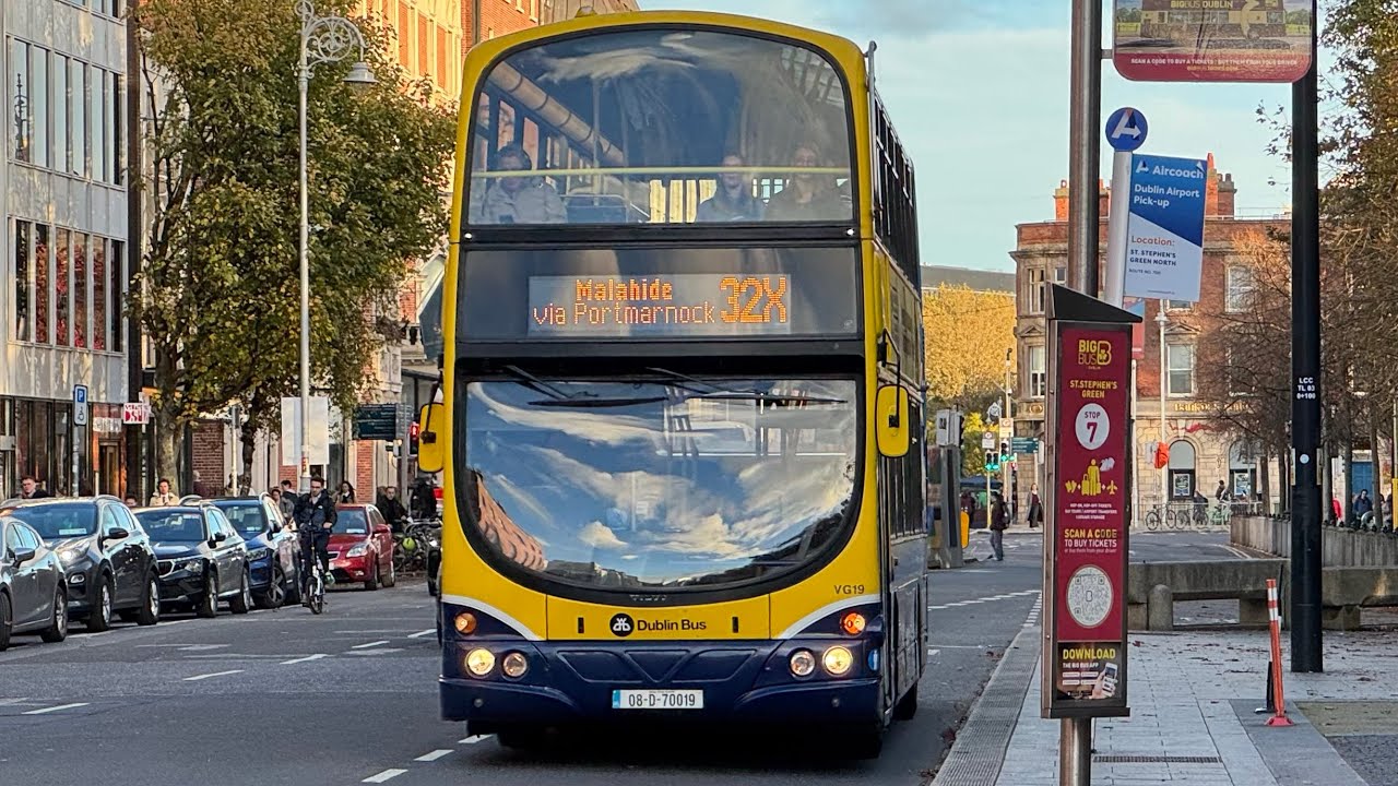 Dublin Bus VG19 - (08-D-70019) | Route 32X