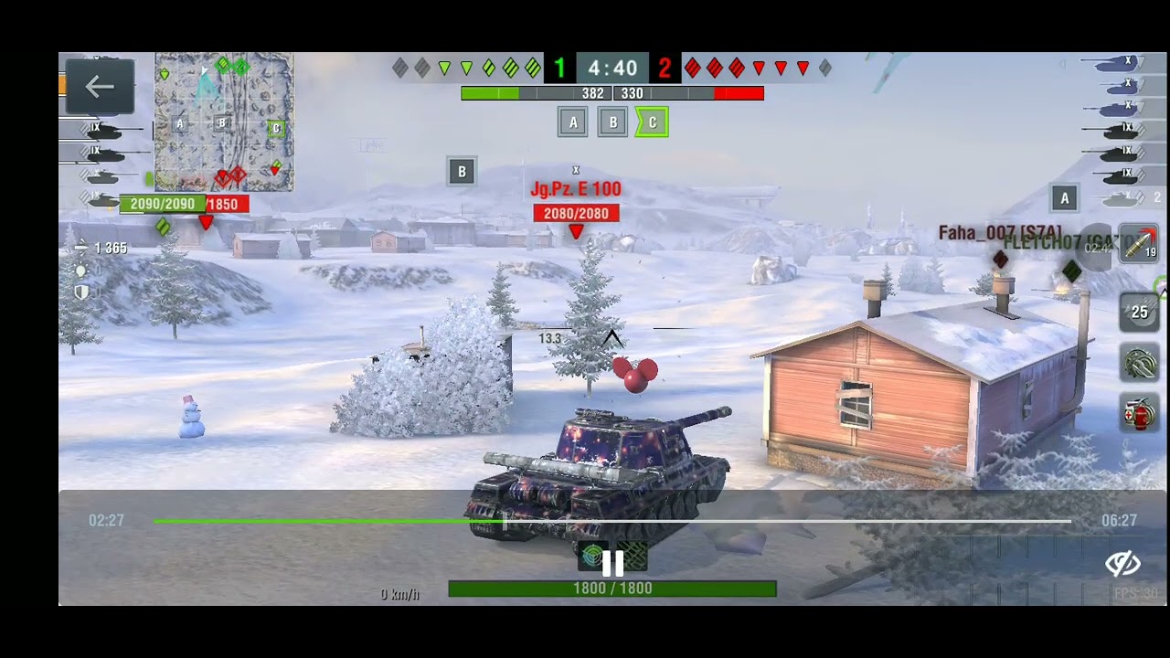 Object 268 5k damage 4kills