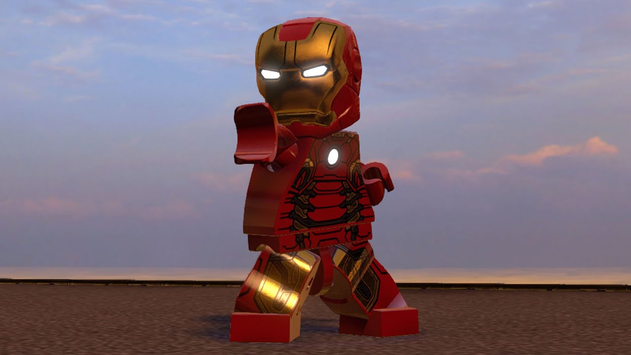 LEGO Marvel's Avengers - Iron Man MK43 | Free Roam Gameplay (PC HD) [1080p60FPS]