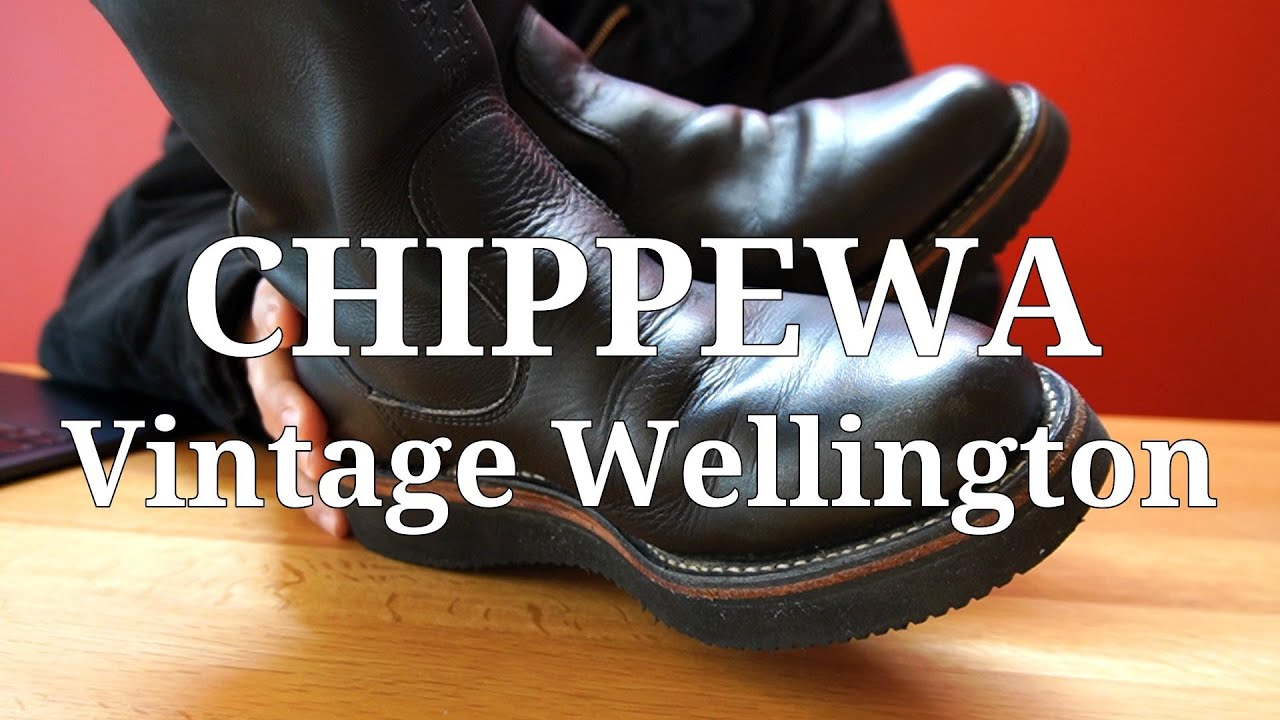 今日の愛用品「クラシックという選択。Chippewa Vintage Wellington。」