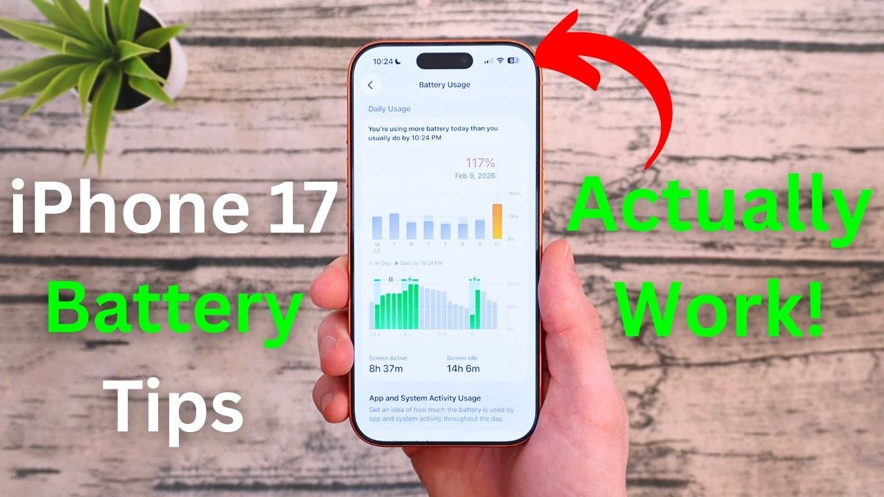 iPhone 17 Battery Tips & Tricks! Make Your iPhone Last LONGER!🔋 [25+ iPhone Battery Health TIPS!]