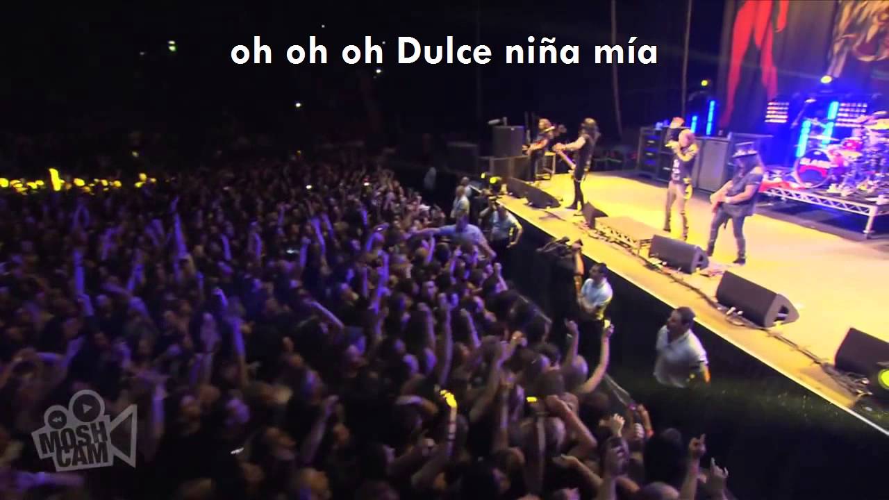 Slash (Ft. Myles Kennedy) - Sweet Child O' Mine - Subtitulado - Live Glastonbury 2010