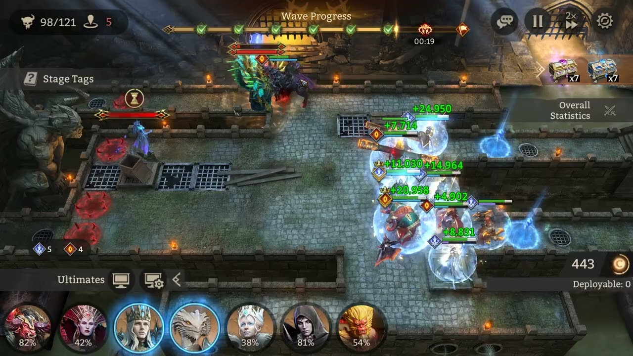 Hall's of Illusion 3 Level Red ( Rivenhald & Gwendolyn & Aedrin Combination)
