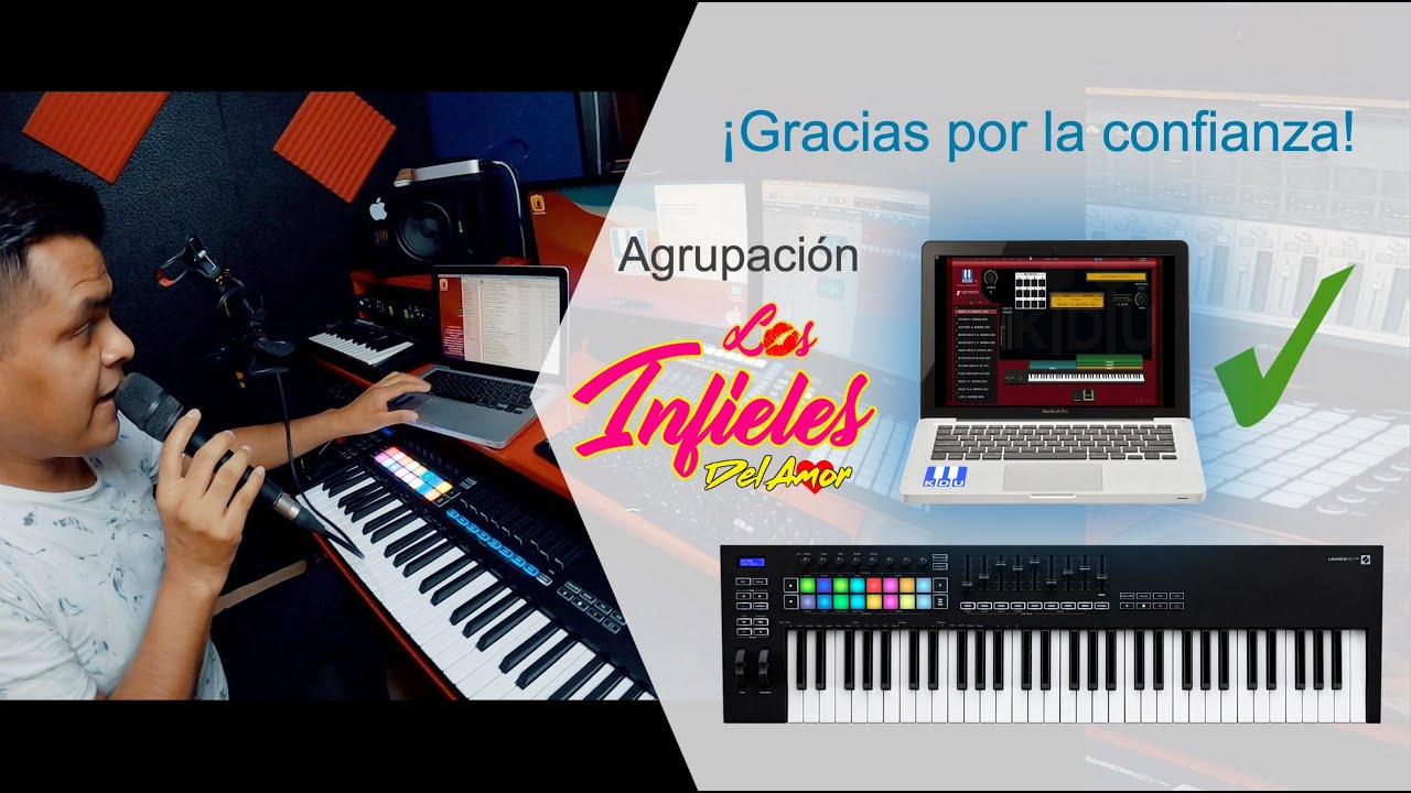 ✅Gustavo Santos - Infieles del amor - Gracias por confiar en KDU Sintetizador