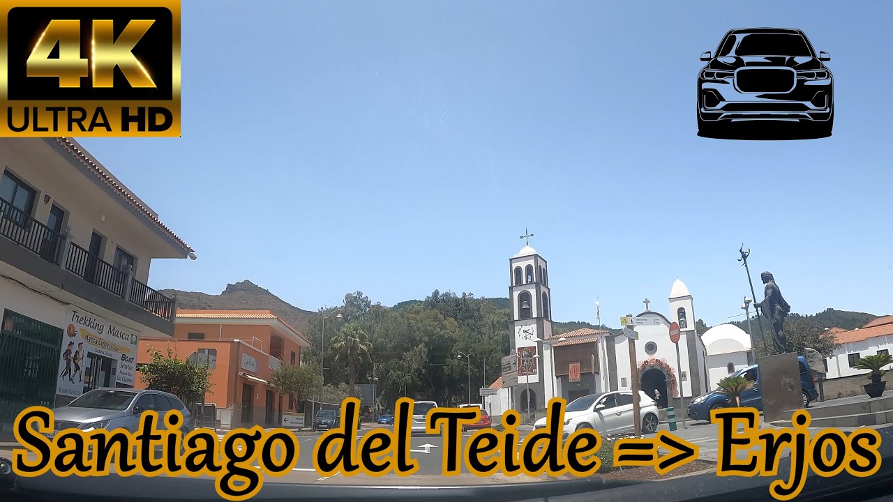 TENERIFE | From Santiago del teide to Erjos [Pure Beauty & Views] ☀️ 2021 | Driving Tour [4K]