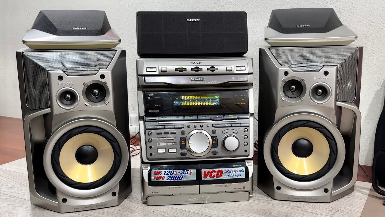 SONY MHC-VX90AV Обслуживание Ремонт Восстановление Часть 2