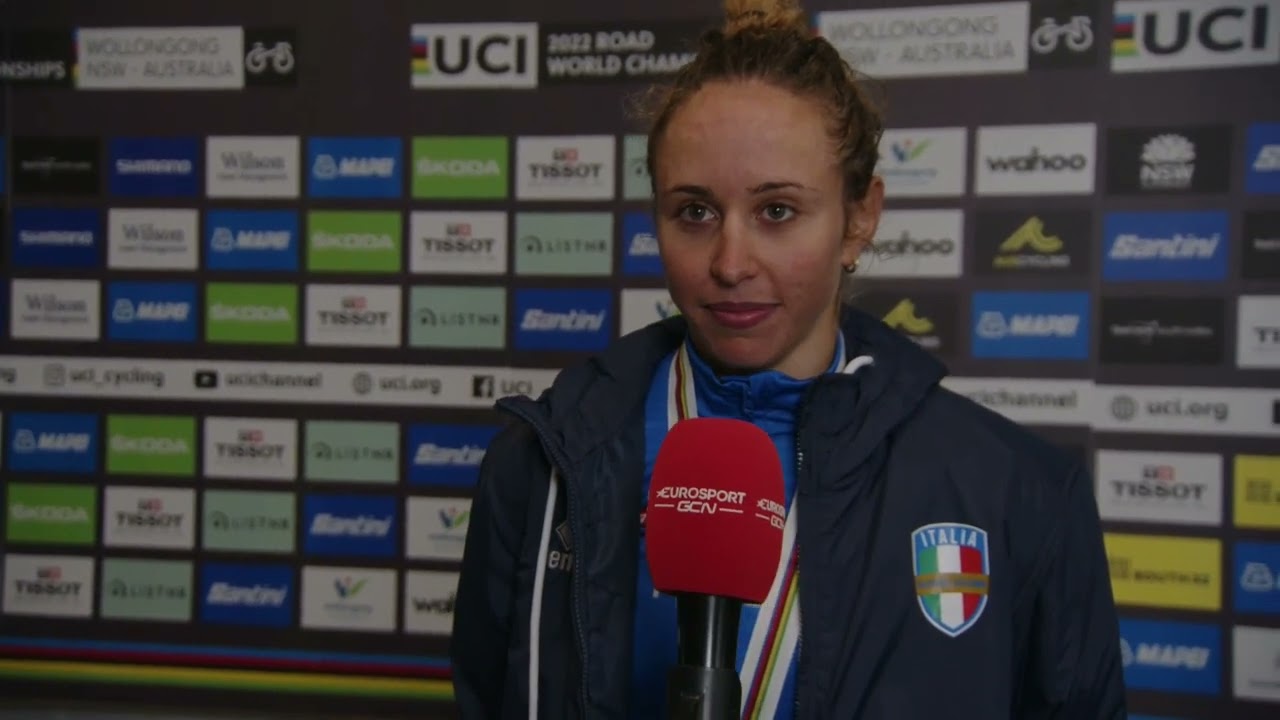 Silvia Persico - Interview at the finish - Women's World Championships Road Race 2022