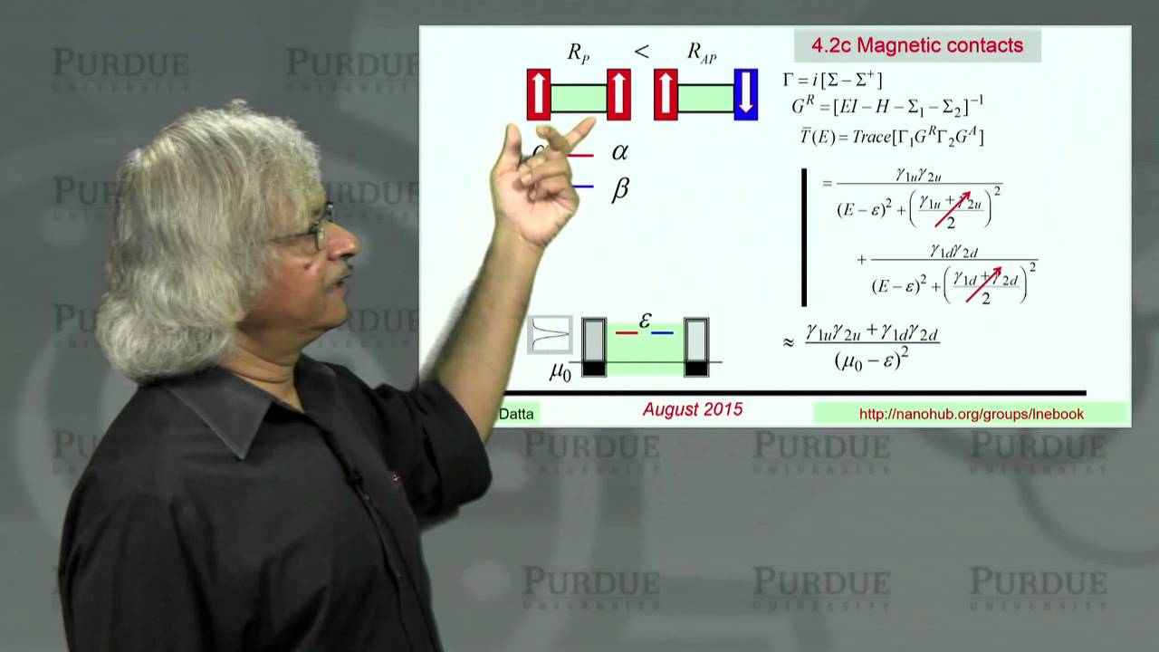 nanoHUB-U Fundamentals of Nanoelectronics B L4.2: Spin Valve