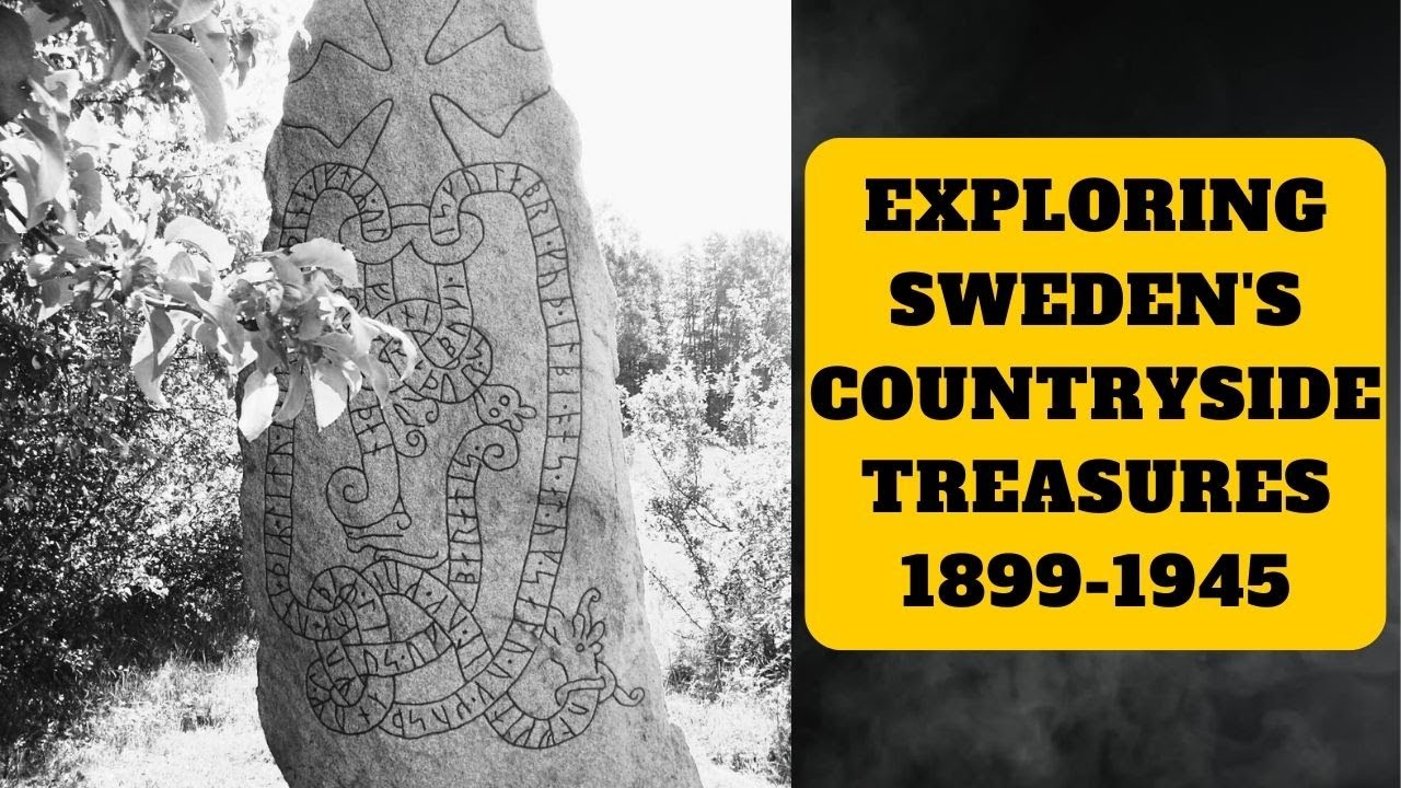 Unveiling the Enigmatic Viking Runestones: Exploring Sweden's Countryside Treasures 1899-1945
