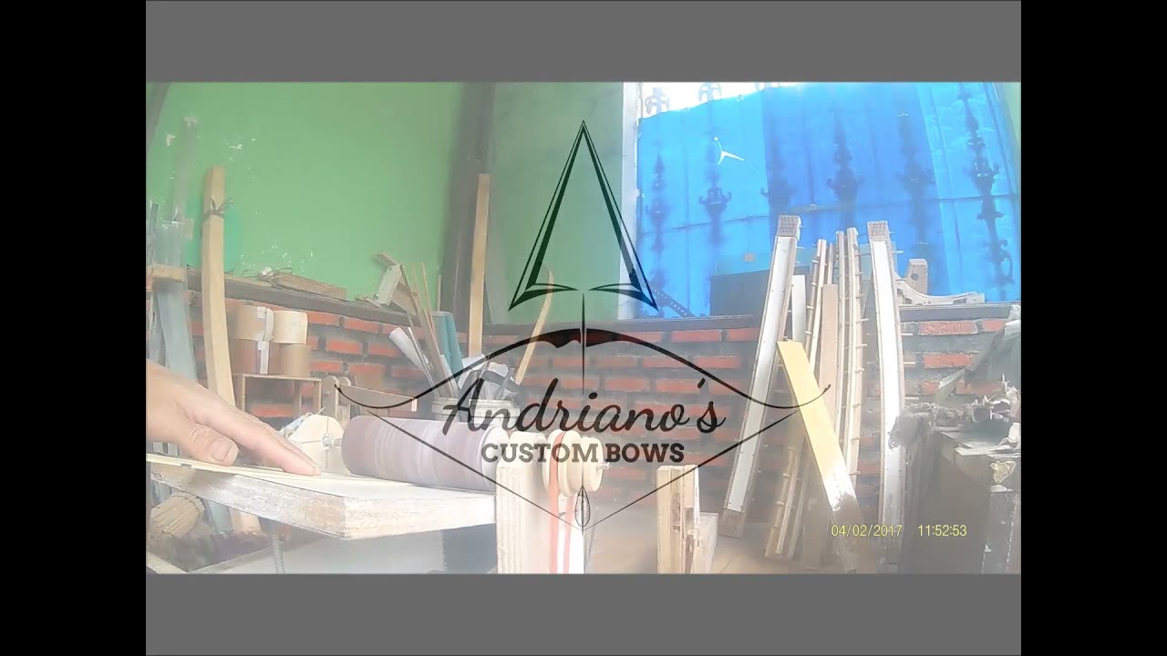 Laminated Horsebow Making (  Andriano's Custom Bows )