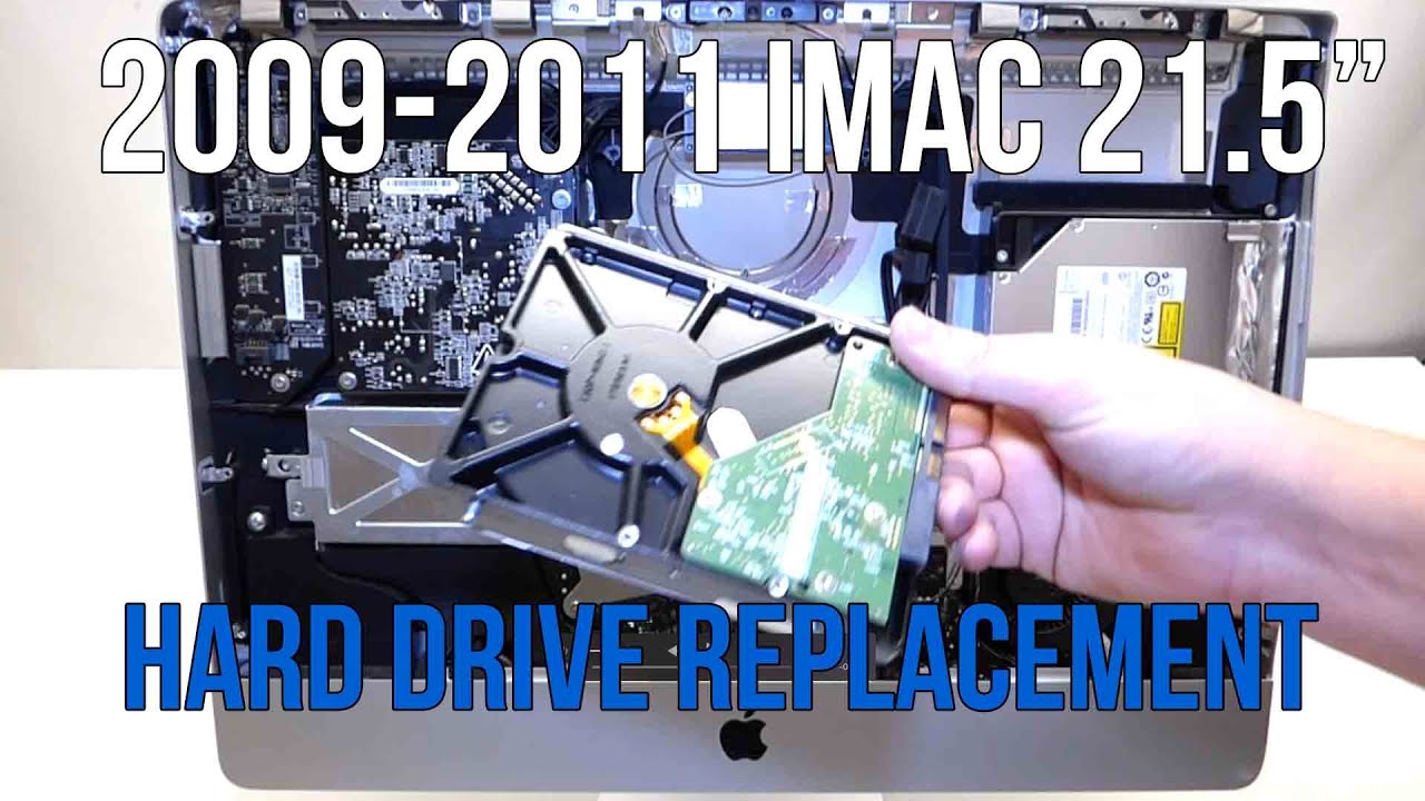 iMac Hard Drive Disk Replacement 2009 2010 2011 21 5